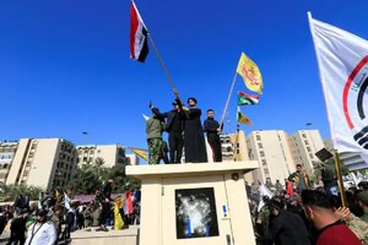 تظاهرات ضد آمریکایی در کربلا