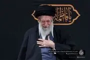 تصاویر رهبر انقلاب در دومین شب ایام فاطمیه