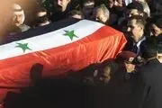 تصویر قبل و بعد از سوزاندن آرامگاه و قبر حافظ اسد در سوریه