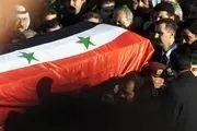 تصویر قبل و بعد از سوزاندن آرامگاه و قبر حافظ اسد در سوریه