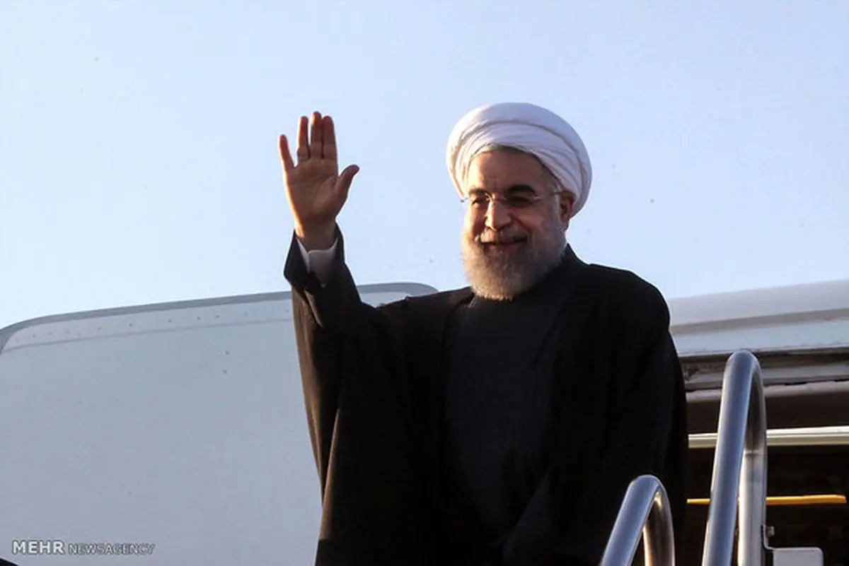 رئیس جمهور یاسوج را به مقصد تهران ترک کرد