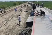  خروج مرگبار قطار مسافربری از ریل در آمریکا + فیلم
