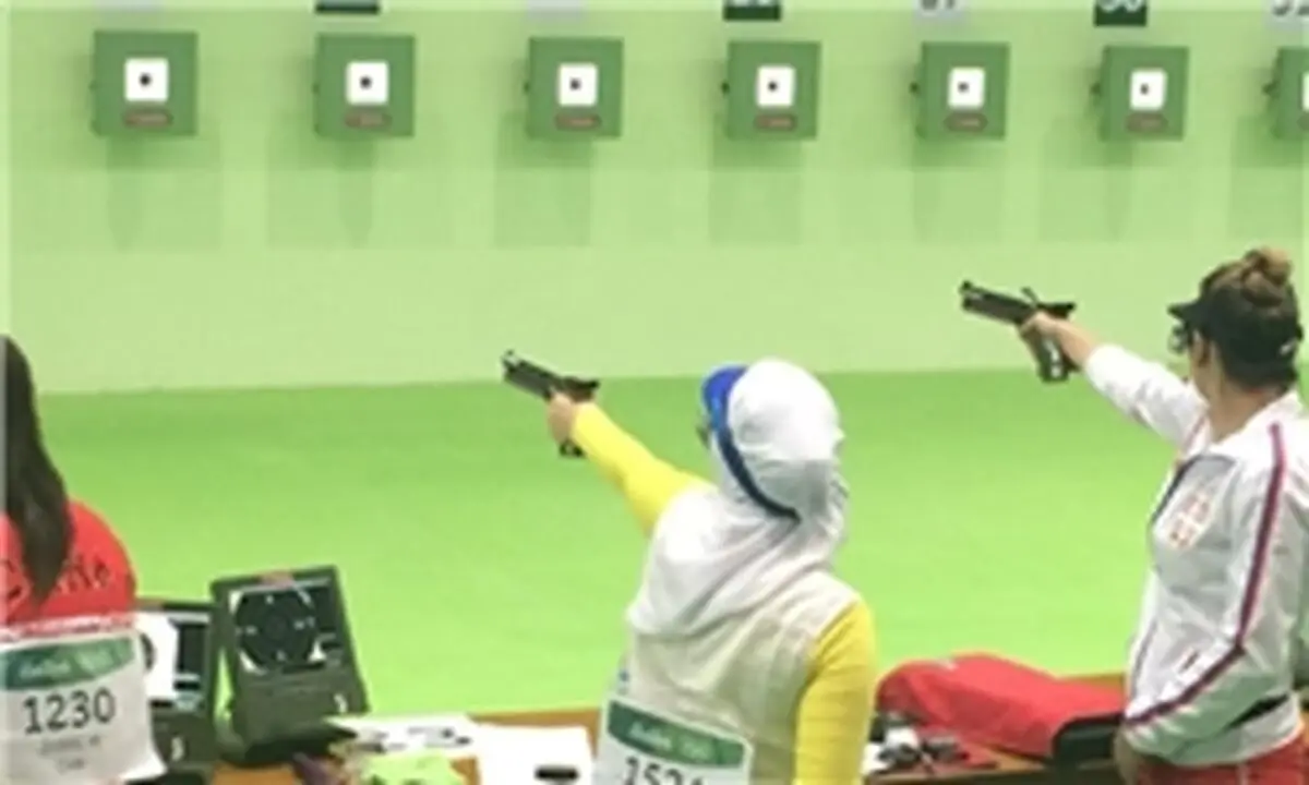 تیم تپانچه نوجوانان ایران نقره‌ گرفت
