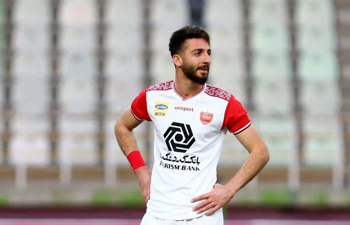 مصدوم جدید پرسپولیس روی دست گل محمدی
