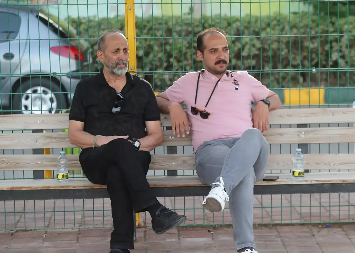 اکبر میثاقیان باز هم در تمرینات ابومسلم دیده شد