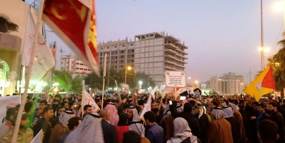 تصویر تشییع پیکر سردار سلیمانی در نجف «عکس روز برتر» گاردین شد