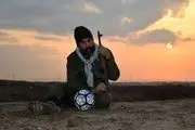 بازیکن پرسپولیس در نقش یک فوتبالیست شهید/عکس