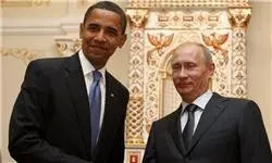 ملاقات 4 دقیقه ای اوباما با همتای روس