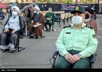 مراسم تشییع پیکر سرلشکر فیروزآبادی
