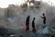حمله موشکی مبارزان یمنی به محل تجمع نظامیان سعودی