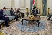 تأکید رئیس‌جمهور عراق بر لزوم توسعه روابط ایران و عراق