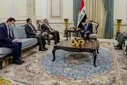 تأکید رئیس‌جمهور عراق بر لزوم توسعه روابط ایران و عراق