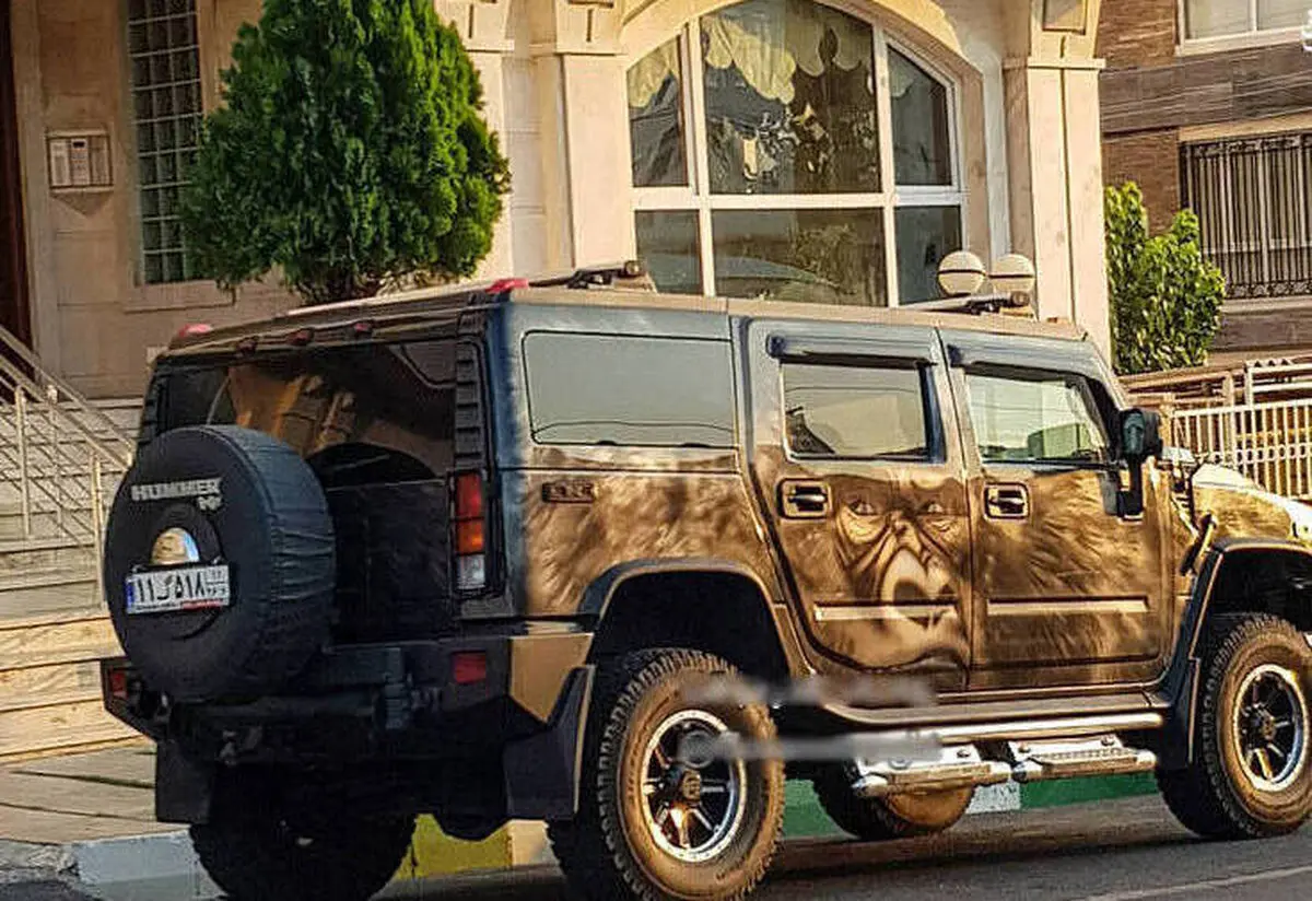 خودرویی منحصربفرد در تهران!/ عکس