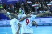 نتیجه بازی تیم ملی فوتسال ایران و ویتنام امروز ۱۲ فروردین ۱۴۰۳

