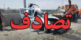 تصادف خونین در اتوبان تهران_قم 