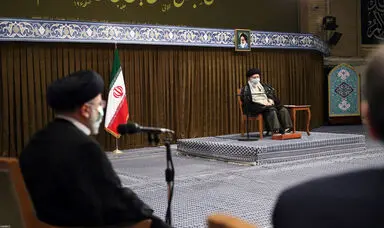 دیدار رئیس‌جمهور و اعضاء هیئت دولت سیزدهم با رهبر انقلاب
