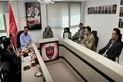 پیمان حدادی در نشست هیئت‌مدیره پرسپولیس حاضر شد