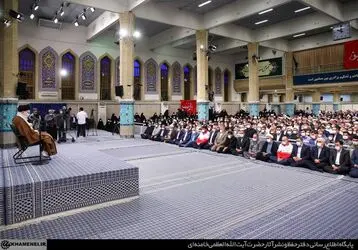 دیدار کارگزاران حج با رهبر معظم انقلاب