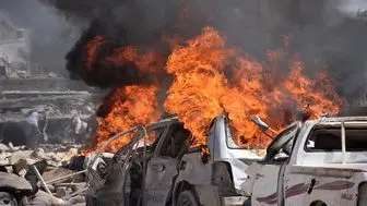 انفجار خودروی بمب‌گذاری شده در سوریه

