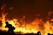 آتش سوزی در اردوگاه آوارگان روهینگیا