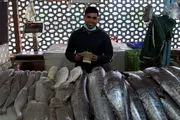 نرخ جدید انواع ماهی در بازار شب عید