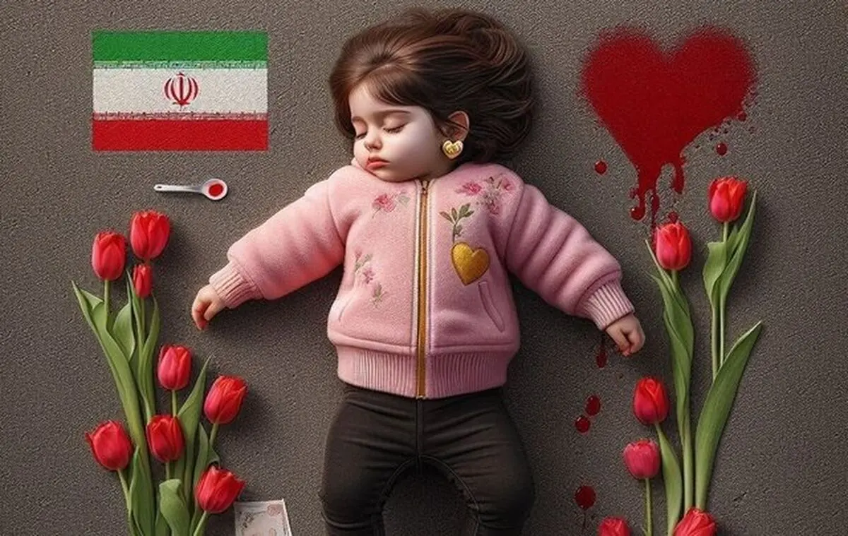 عکس دختر کاپشن صورتی در دستان راهپیمایان