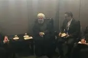 دیدار رئیس جمهور ایرلند با روحانی