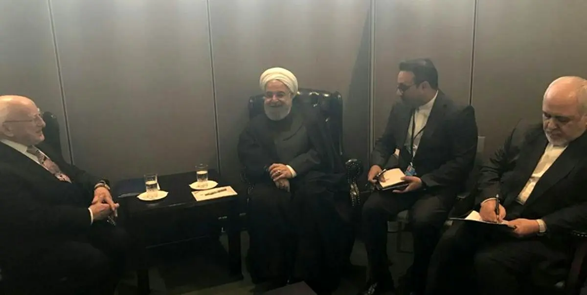 دیدار رئیس جمهور ایرلند با روحانی