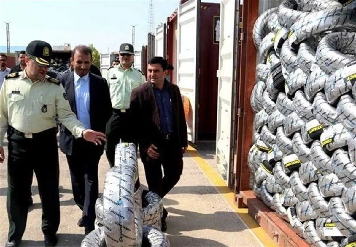 قاچاقچی بزرگ لاستیک مجازات شد؟