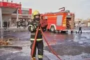 ادعای آتش زدن یک پمپ بنزین در شیراز