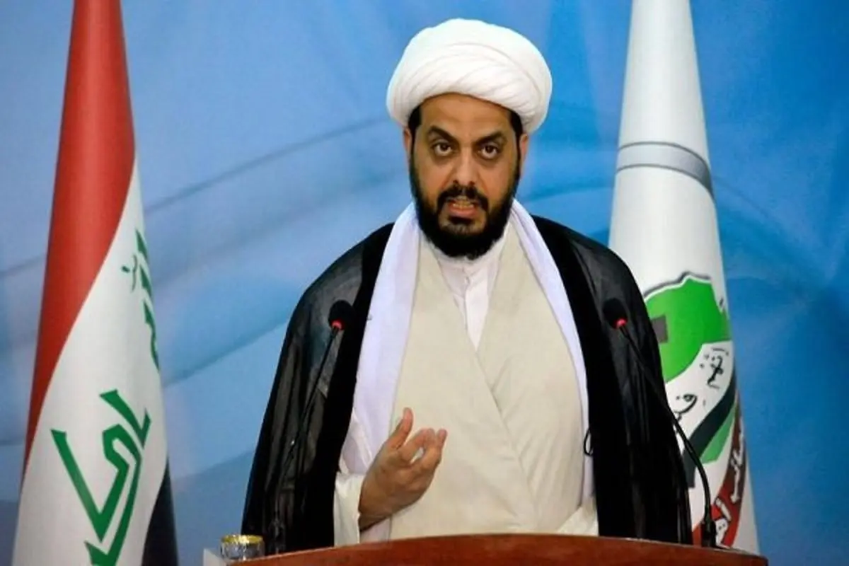 تاکید «الخزعلی» بر مخالفت با درگیریهای مسلحانه در عراق