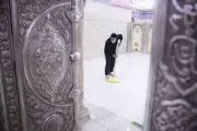 حرم امام حسین(ع) غبارروبی شد/ تصاویر