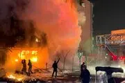 تخریب ۴۳ دستگاه خودرو سنگین آتش‌نشانی توسط اغتشاشگران