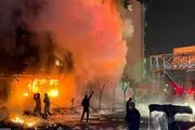 تخریب ۴۳ دستگاه خودرو سنگین آتش‌نشانی توسط اغتشاشگران