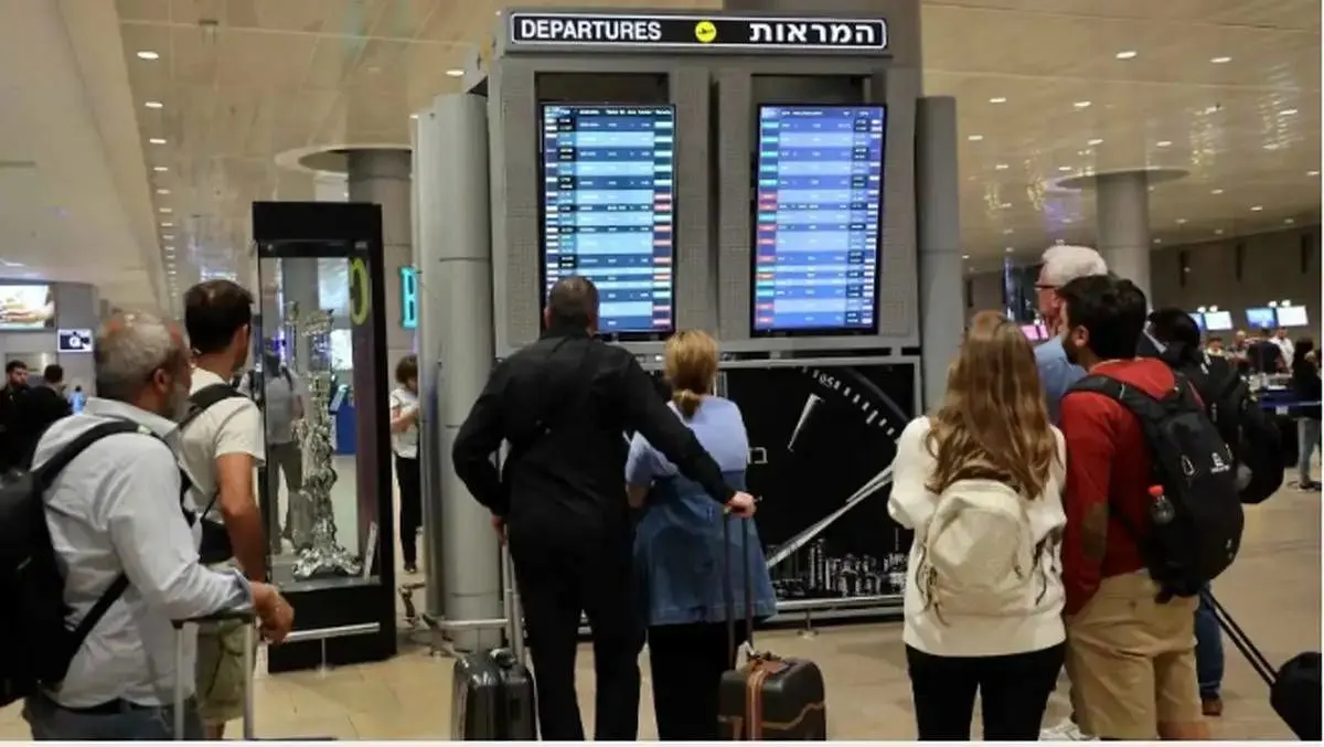 پروازهای بین‌المللی از ترس حمله ایران به تل‌آویو لغو شد
