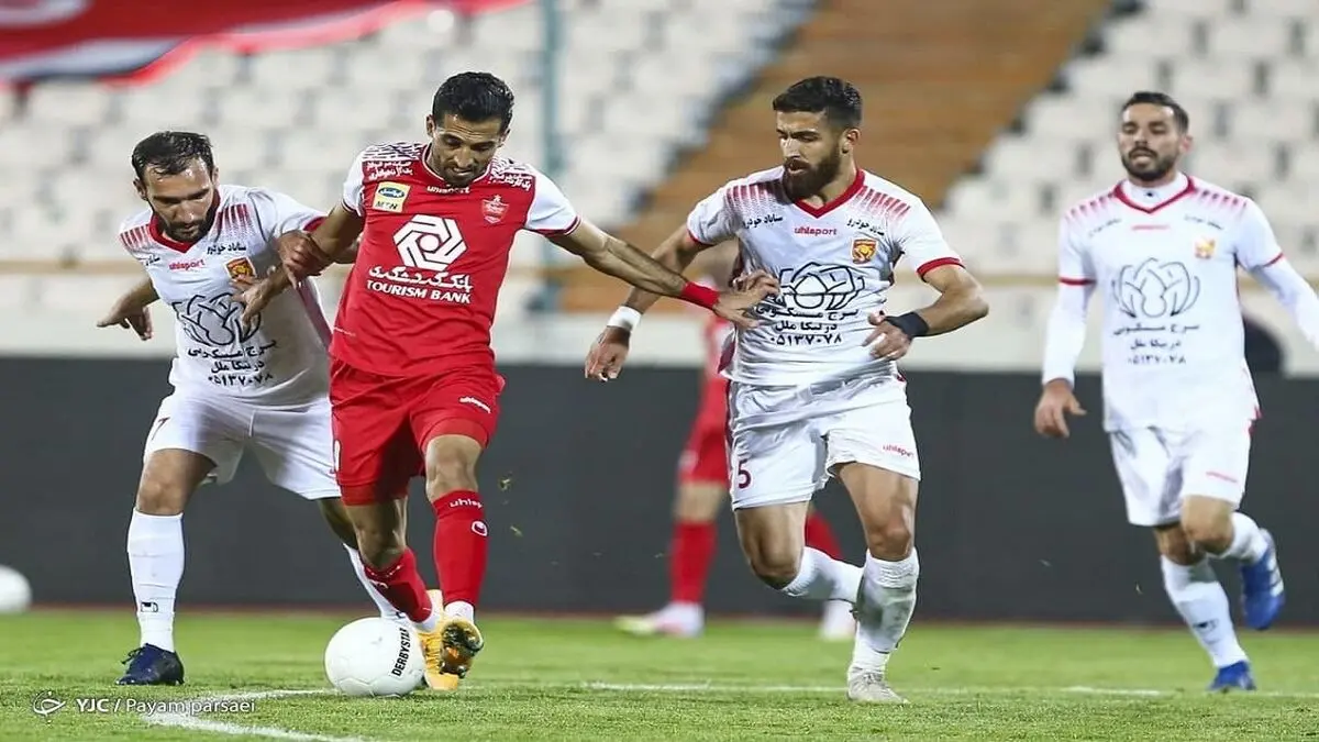 پرسپولیس 1 - پدیده خراسان 1/ توقف شاگردان یحیی در مشهد