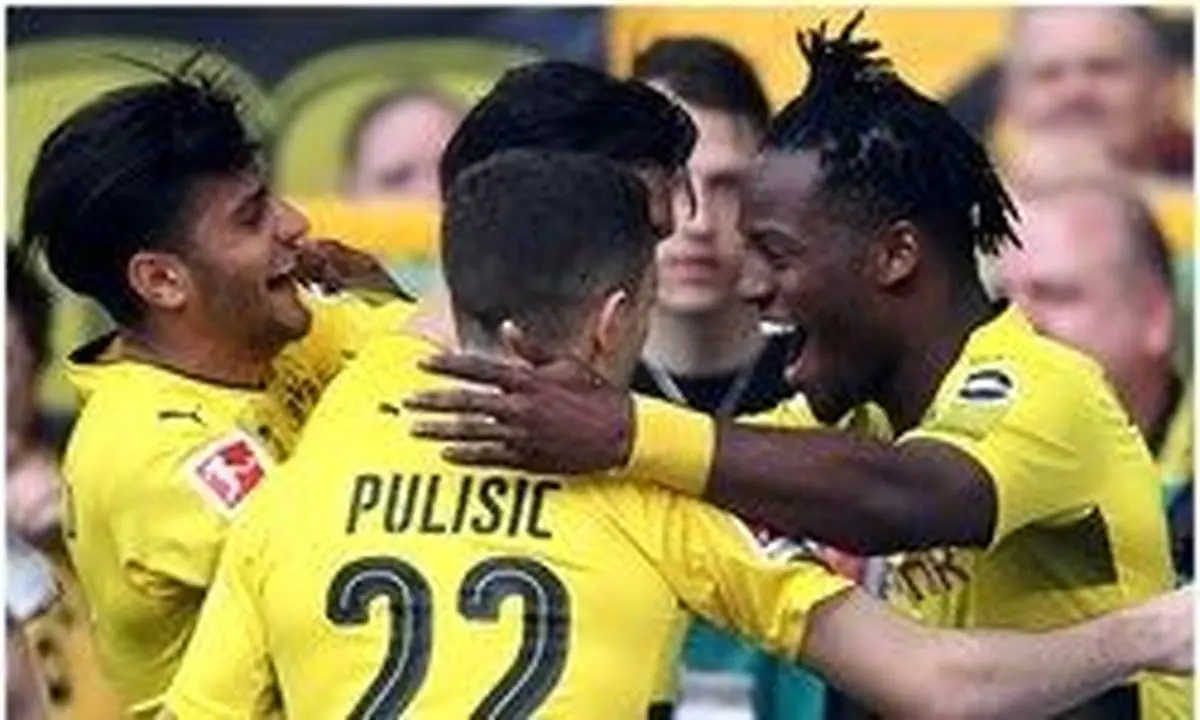 برتری قاطع دورتموند مقابل اشتوتگارت