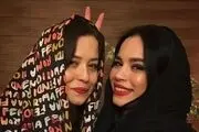 حرکت عجیب خواهران شریفی نیا + عکس