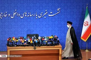 نشست خبری رئیس‌جمهور منتخب