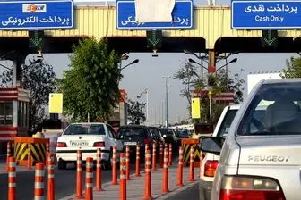 ترافیک سنگین در اتوبان تهران - قم