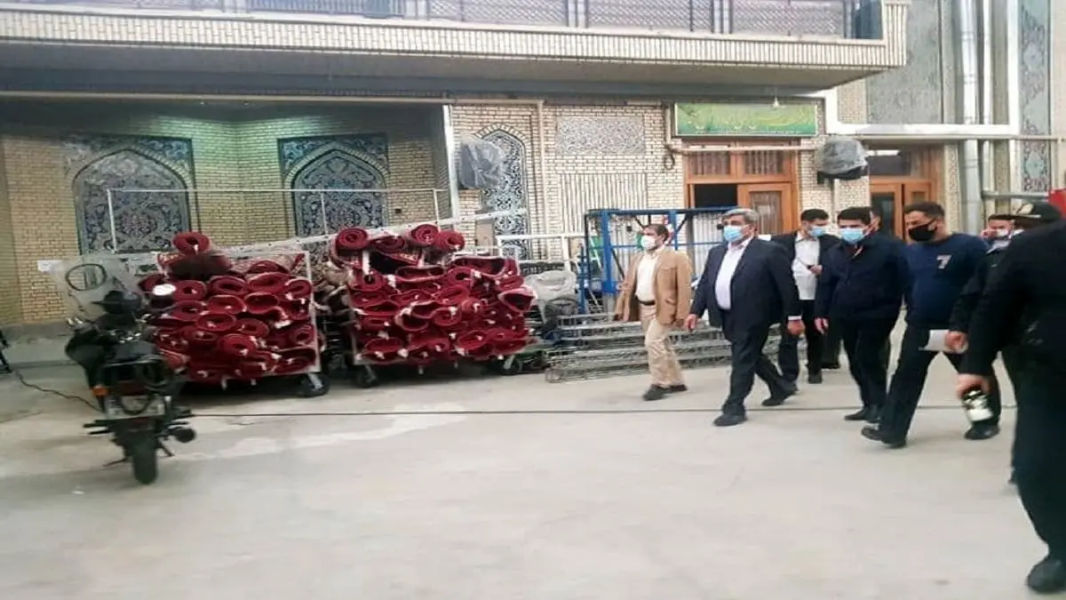 آخرین اقدامات انجام شده به منظور مرمت و بازسازی مسجد تاریخی ارک