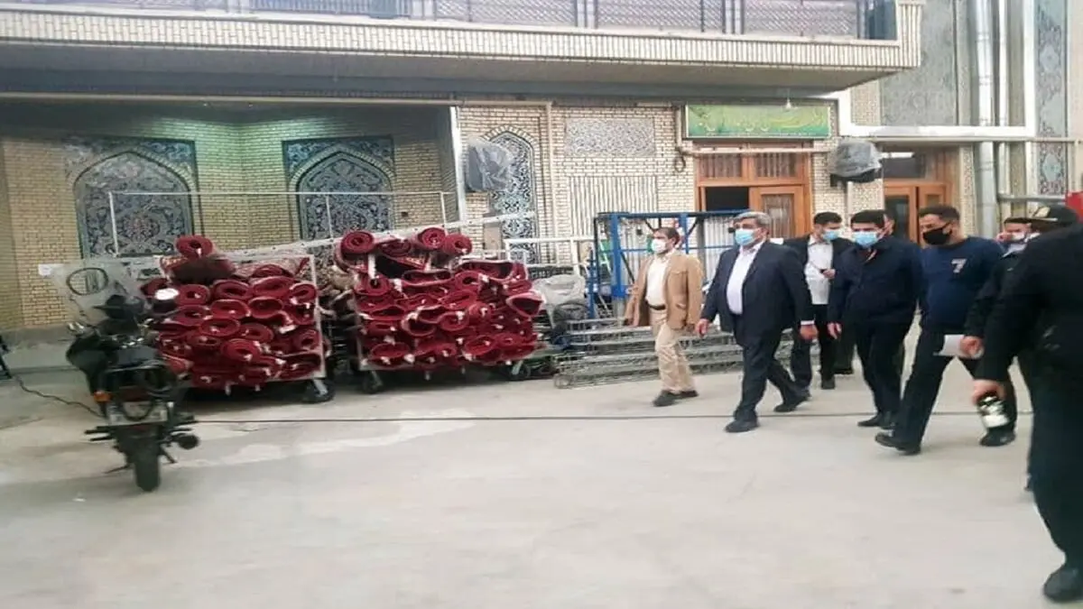 آخرین اقدامات انجام شده به منظور مرمت و بازسازی مسجد تاریخی ارک