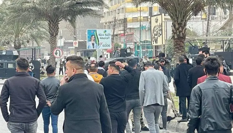 تجمع میلیونی در بغداد برای بزرگداشت سالگرد شهادت حاج قاسم و المهندس/گزارش تصویری