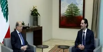 دیدار «سعد الحریری» با رئیس جمهور لبنان