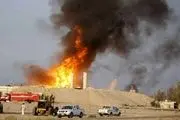 نیروهای پیشمرگه‌ تاسیسات نفتی کرکوک را آتش زدند 