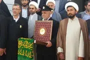 
بخشش قاتل محکوم به اعدام با حضور خادمین حرم رضوی
