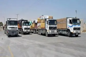 اخلال‌گران حمل و نقل کالا در زرند دستگیر شدند