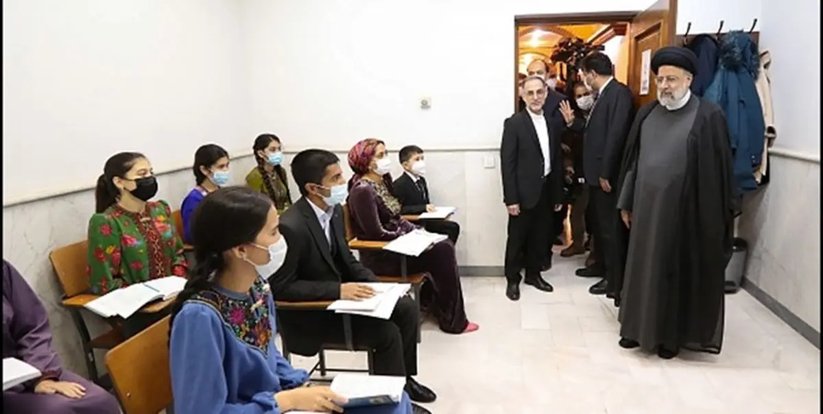 بازدید رئیسجمهور از رایزنی فرهنگی ایران در ترکمنستان
