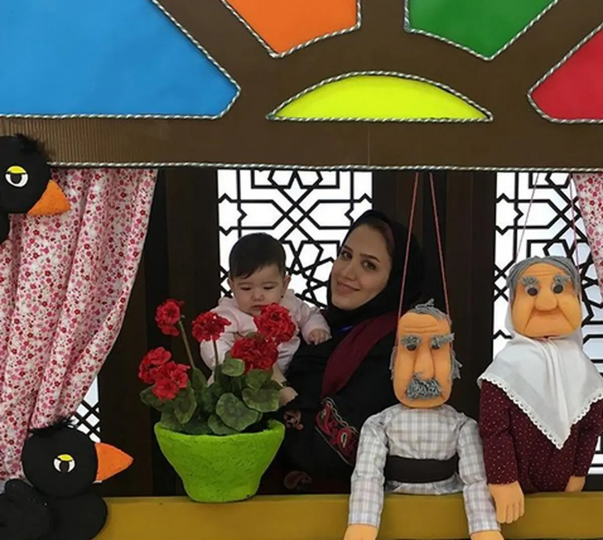 دختر ناز و با نمک خاله سارا /عکس