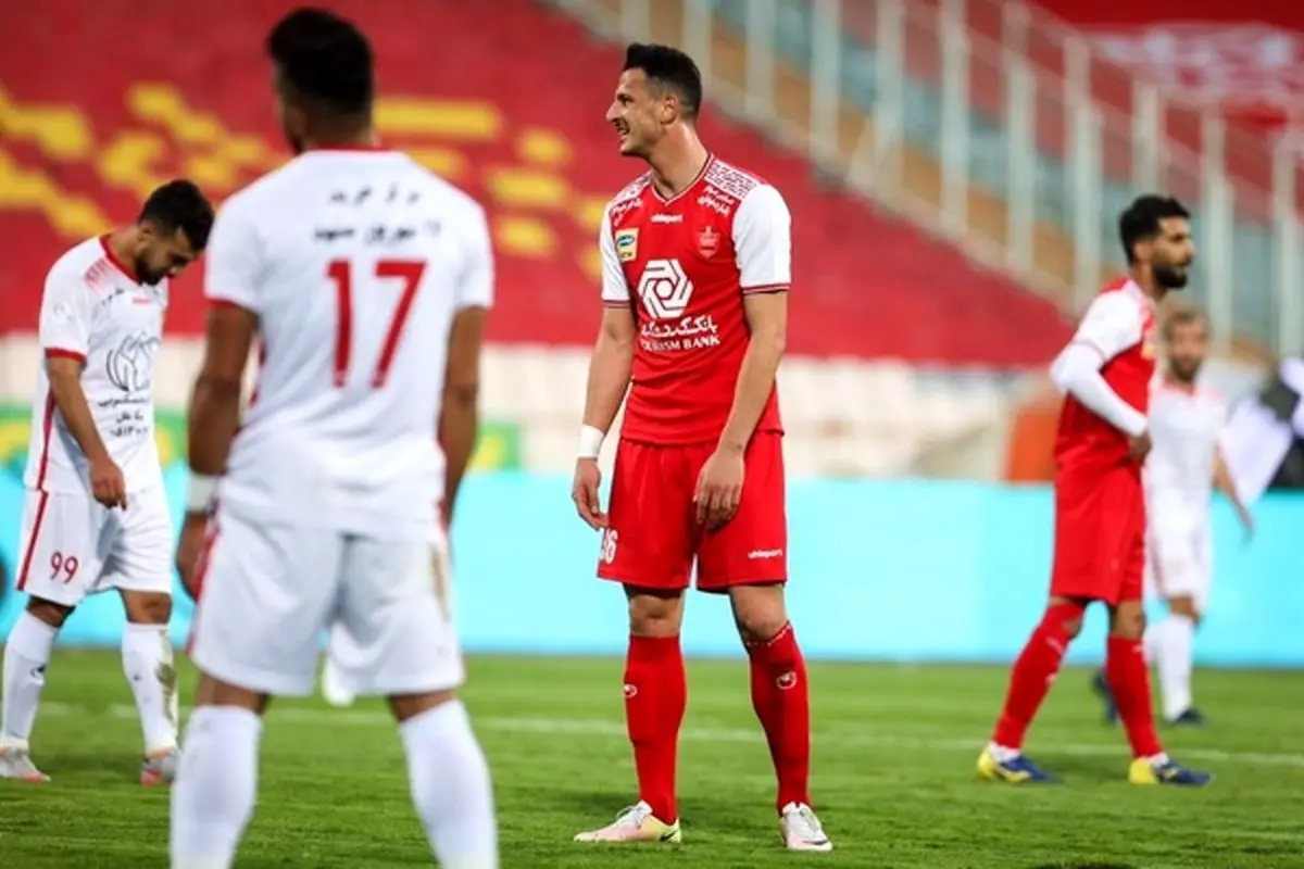 علت غیبت مهاجم پرسپولیس در تمرینات سرخپوشان